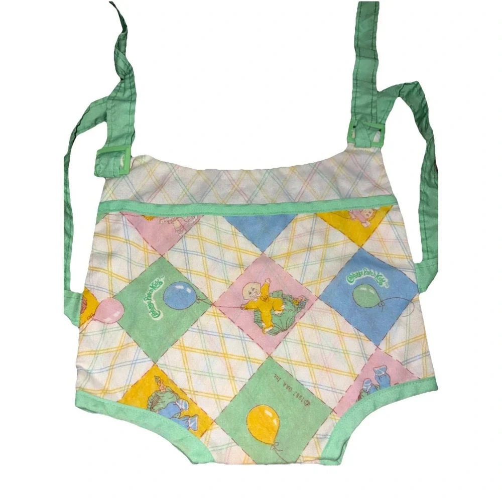 Vintage 1980's‎ Cabbage Patch Kids Cloth Baby Doll Carrier 1983 Authentic